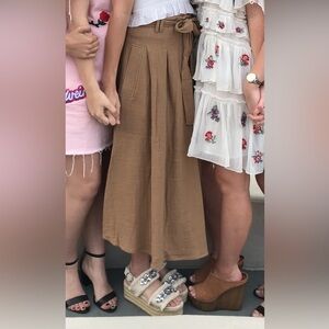 Moor River yellow/brown skirt